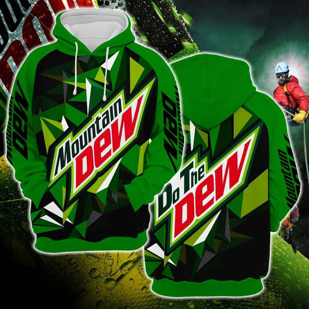 Mountain Dew Premium Hoodie for Men and Women