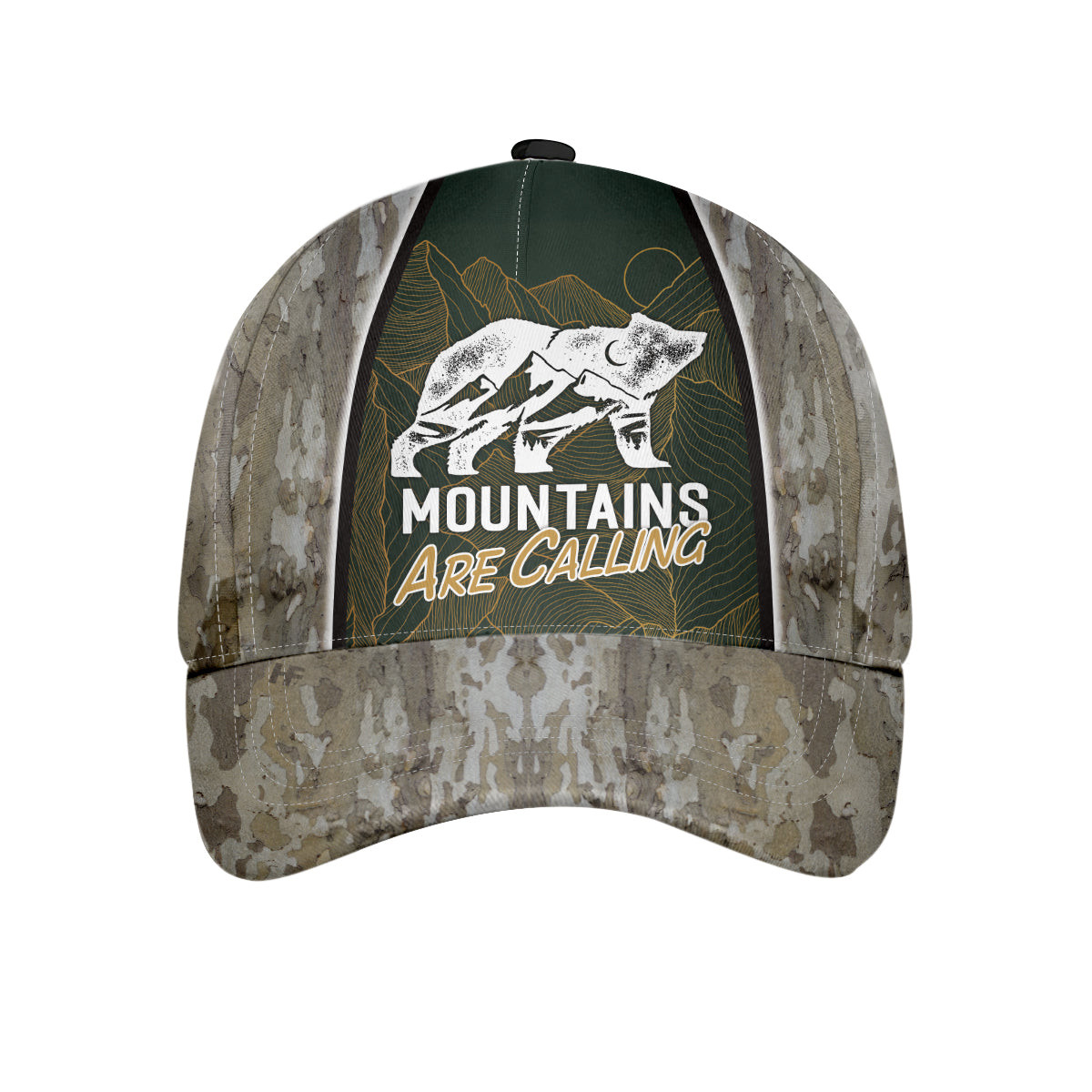 Mountains Are Calling Classic Cap Unique Camping Baseball Cap