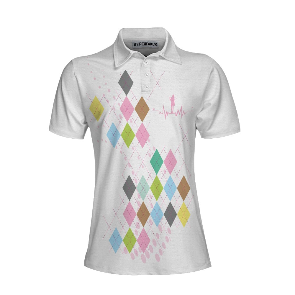 Move Over Boys Let A Girl Show You How To Golf Short Sleeve Women Polo Shirt