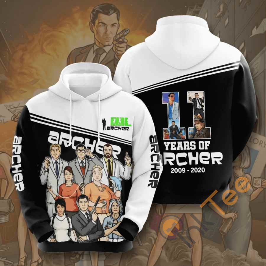 Movie Archer Usa 1509 Hoodie 3D