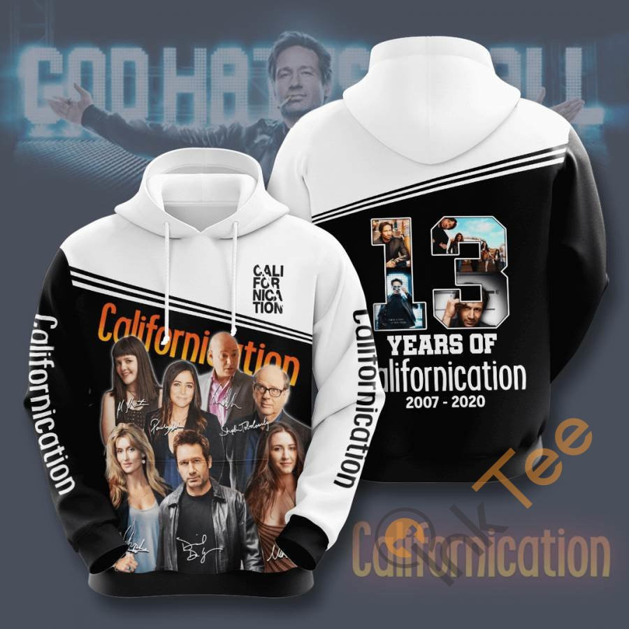 Movie Californication Usa 1298 Hoodie 3D