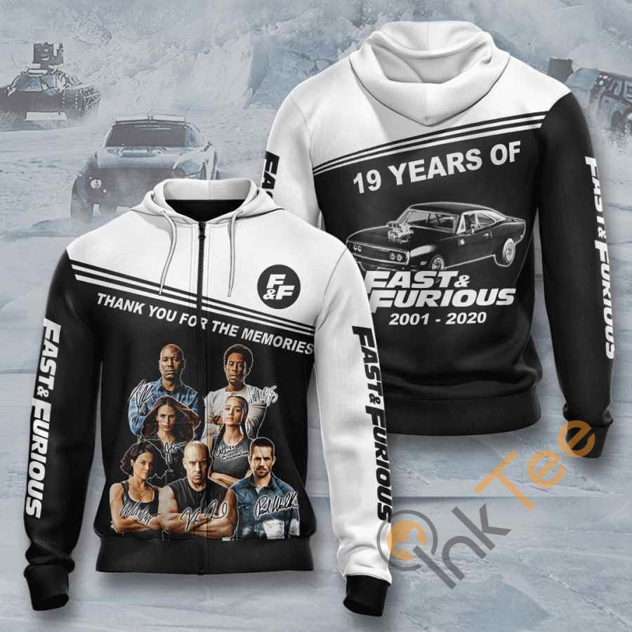 Movie Fast 038 Furious Usa 1338 Hoodie 3D