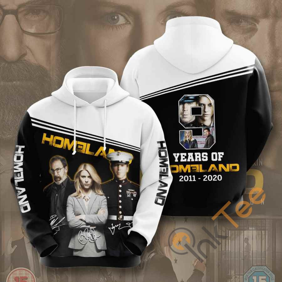 Movie Homeland Usa 1366 Hoodie 3D