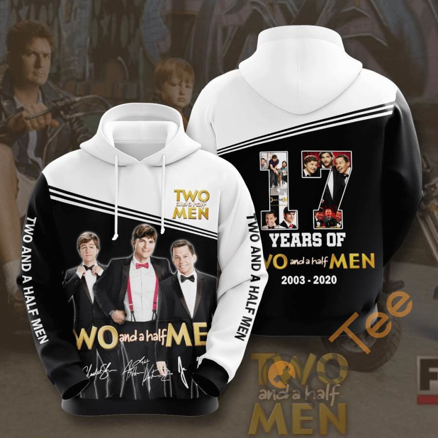 Movie Two And A Half Men Usa 1520 Hoodie 3D