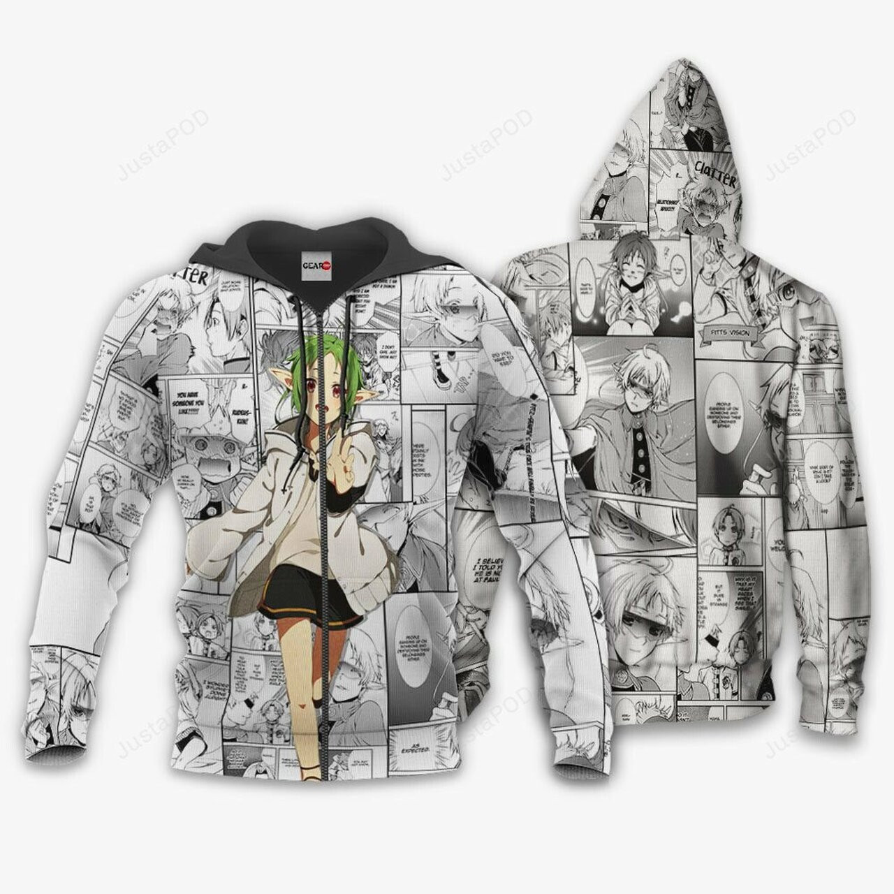 Mushoku Tensei Sylphiette 3d All Over Print Hoodie