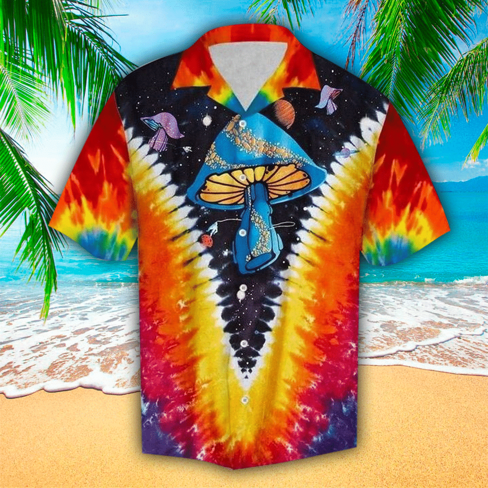 Mushroom Aloha Shirt Perfect Hawaiian Shirt For Mushroom Lover Shirt For Men and Women