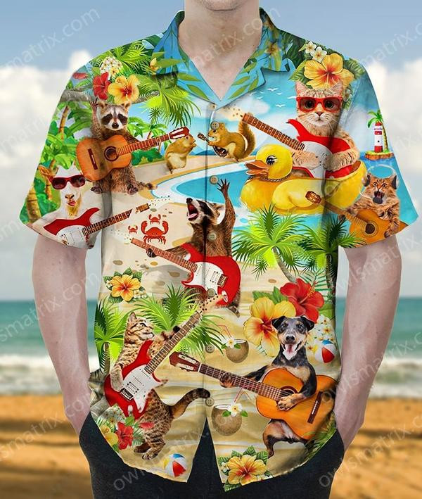 Music Animals Limited Edition - Hawaiian Shirt Hawaiian Shirt For Men