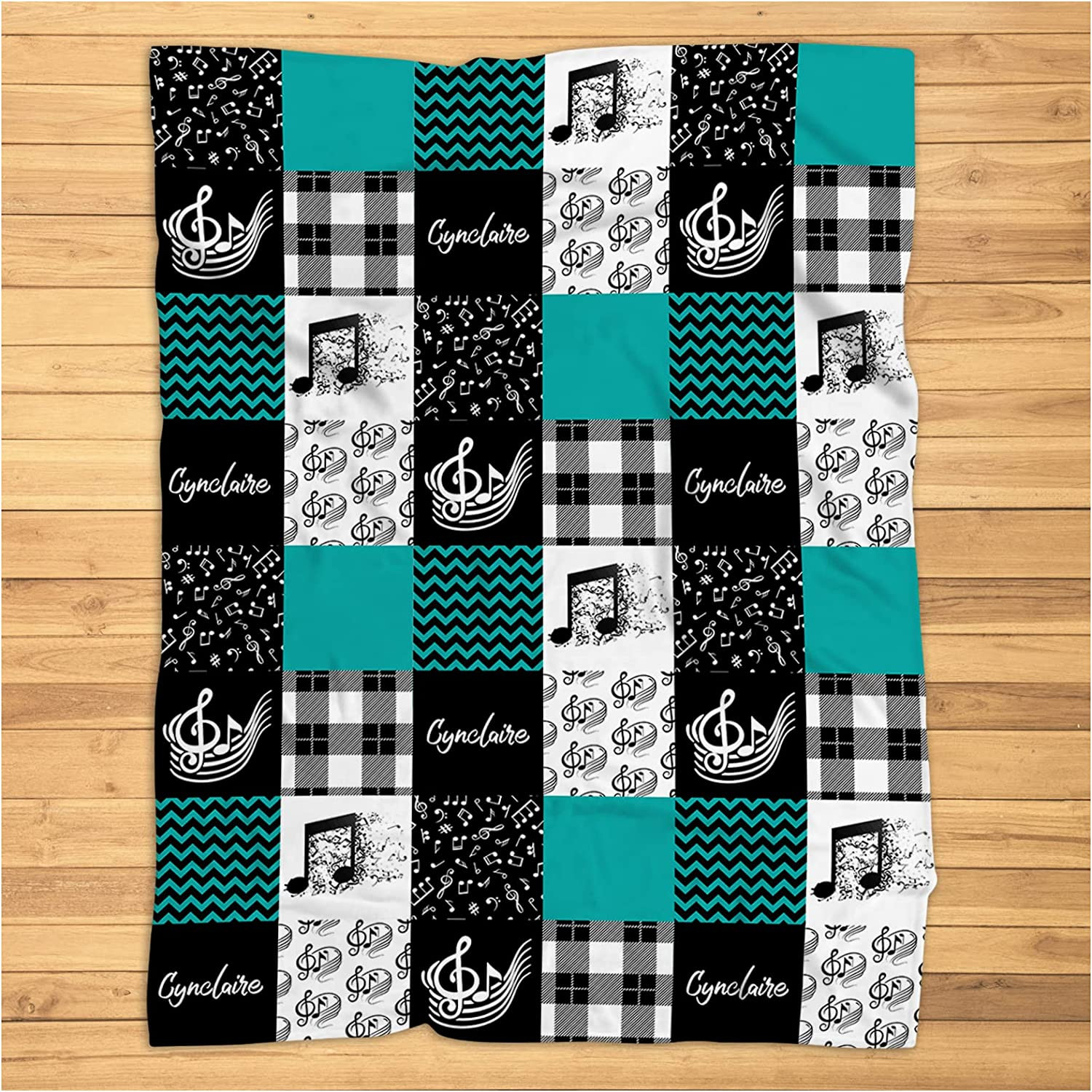 Music Baby Blanket