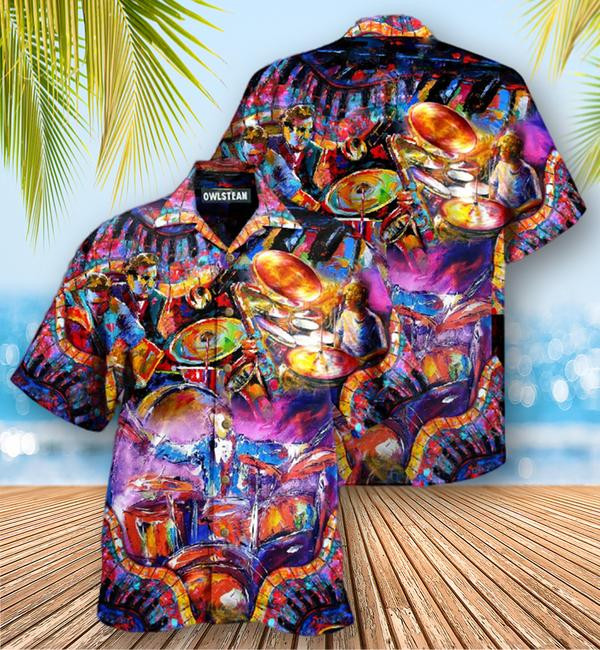 Music Drums Kill The Silient Edition - Hawaiian Shirt - Hawaiian Shirt For Men