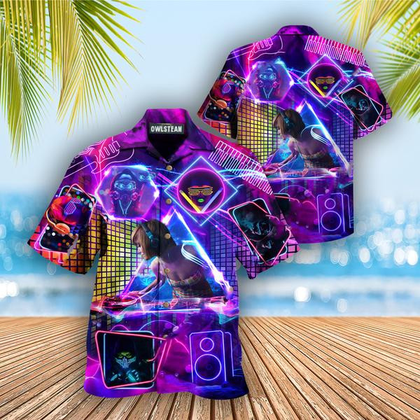 Music It's More Than Neon Edition - Hawaiian Shirt - Hawaiian Shirt For Men