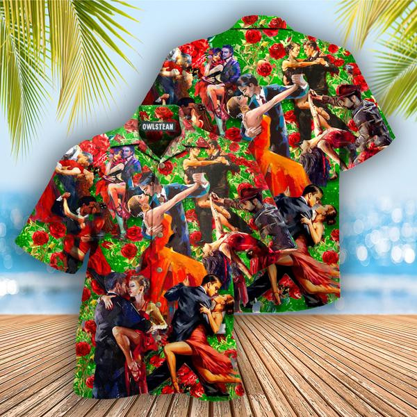 Music Keep Calm And Salsa Dance Edition - Hawaiian Shirt - Hawaiian Shirt For Men