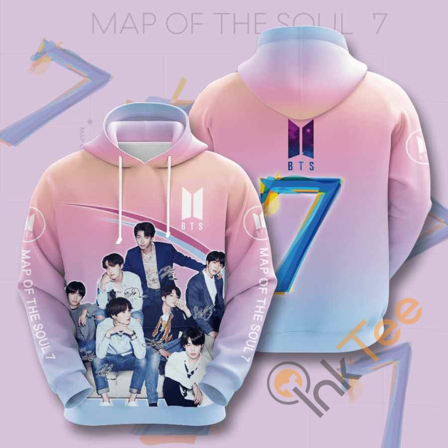 Music Kpop Bts Usa 960 Hoodie 3D