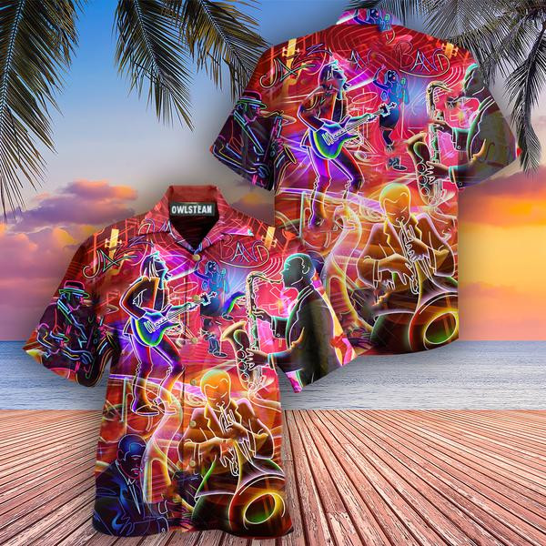 Music Life Take Slowly With Jazz Edition - Hawaiian Shirt - Hawaiian Shirt For Men