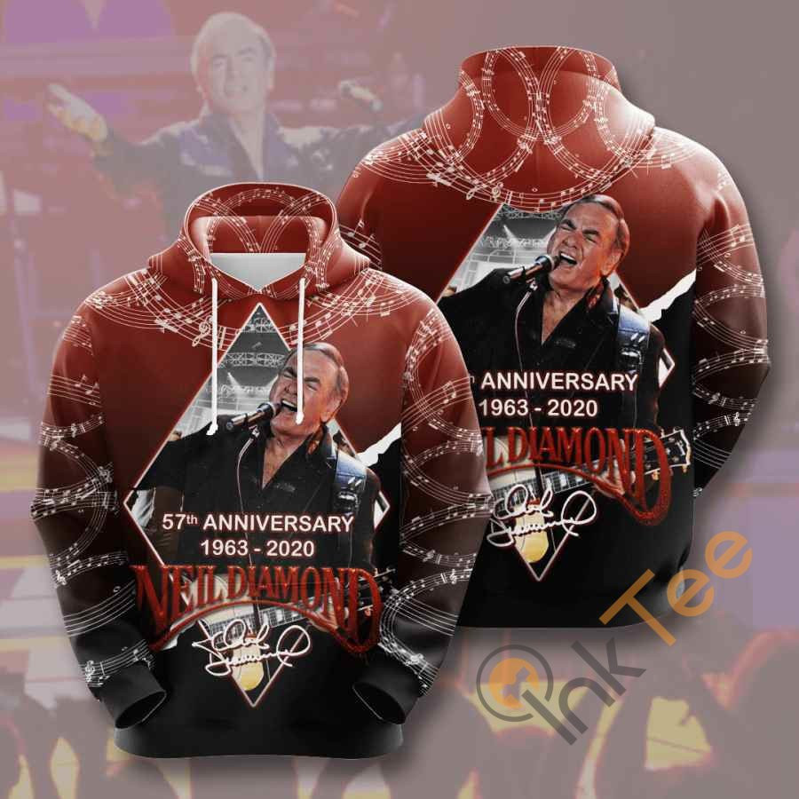 Music Neil Diamond Usa 1415 Hoodie 3D