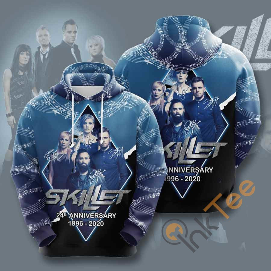 Music Skillet Usa 1449 Hoodie 3D