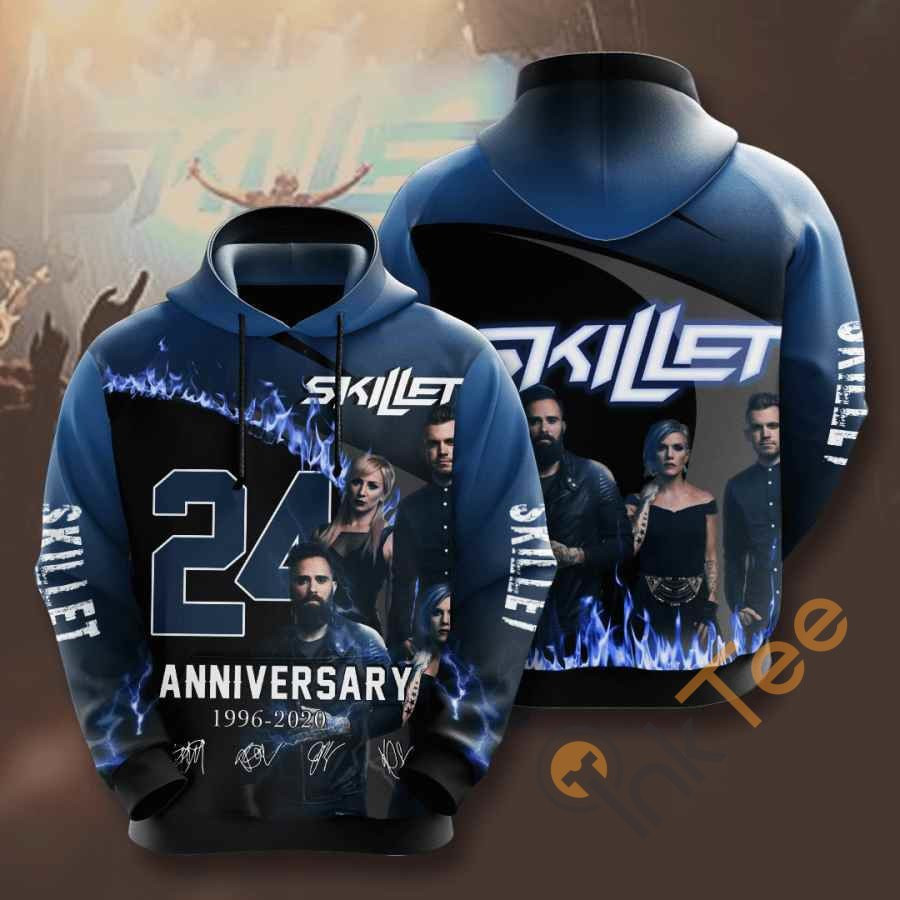 Music Skillet Usa 1451 Hoodie 3D