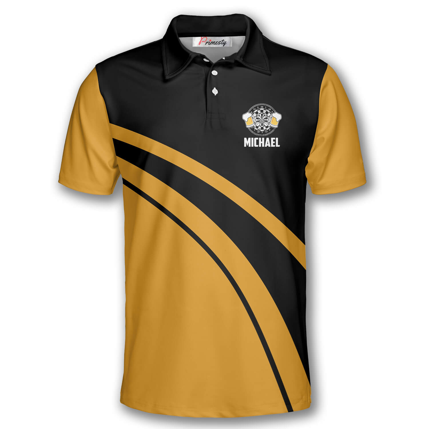 My Drinking Team Has a Darts Problem Custom Polo Darts Shirts for Men