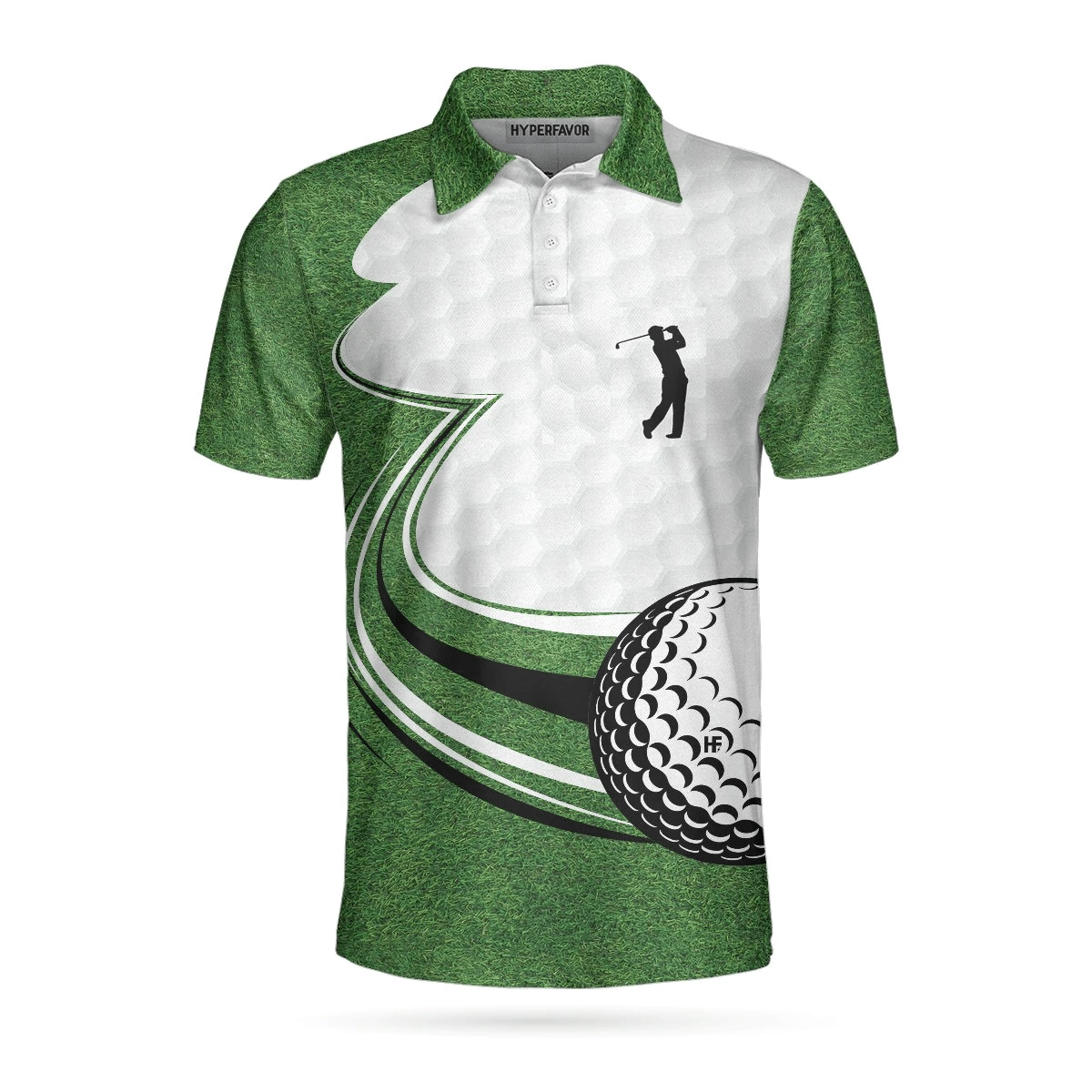 My Green Jacket Is In The Wash Green Golf Polo Shirt Green Golfing Shirt For Men Custom Golfing Shirt