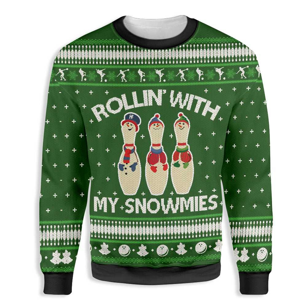 My Snowmies Ugly Christmas Sweater Ugly Sweater For Men Women