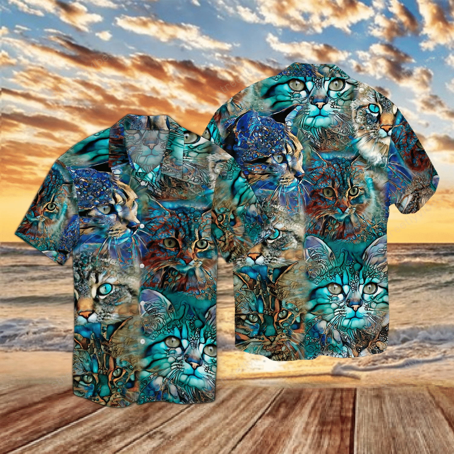Mystery Cats Hawaiian Shirt Hawaiian Shirt For Men