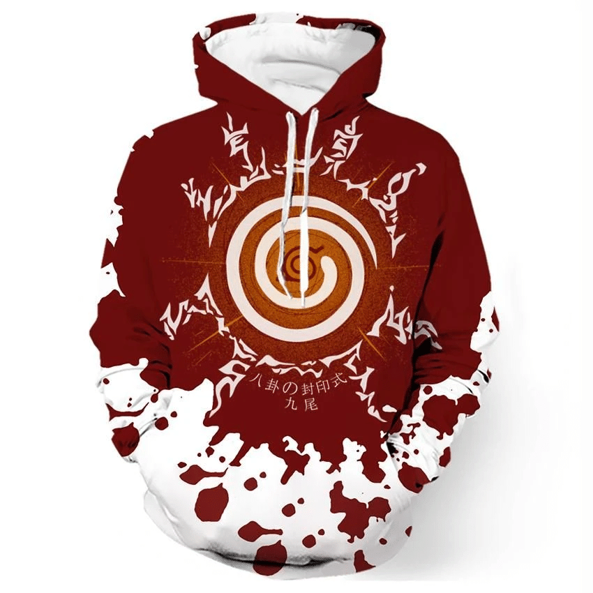 Naruto 3D All Over Print | Hoodie | For Men & Women | Fu