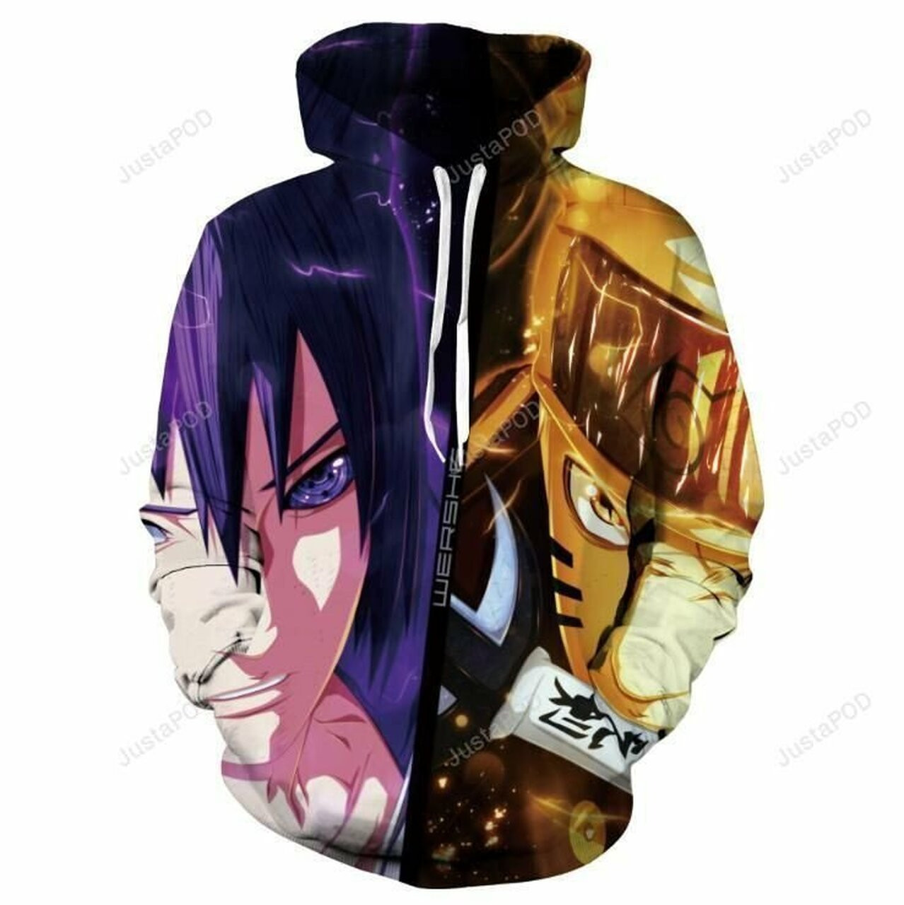 Naruto 3d All Over Print Hoodie