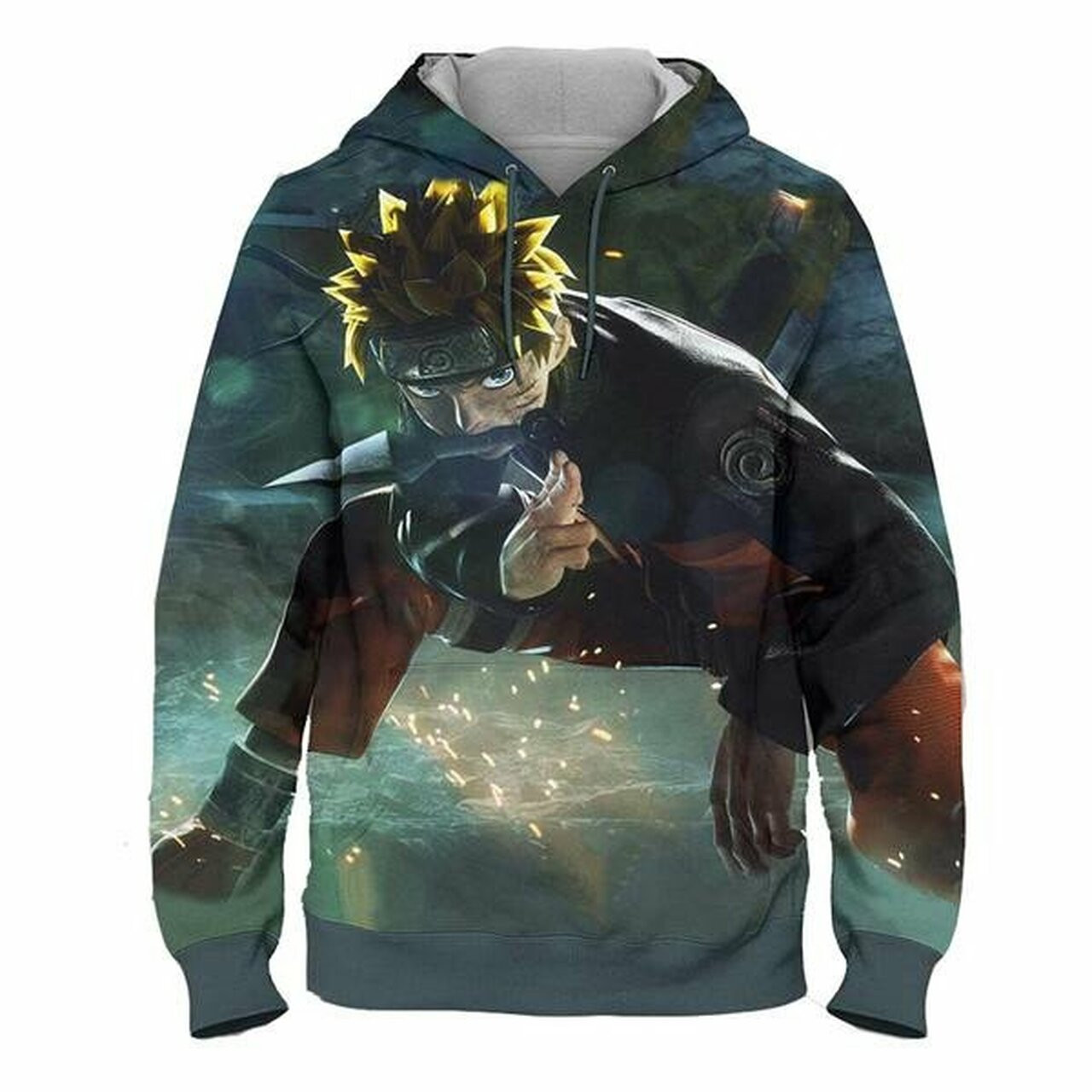 Naruto 3d All Over Print Hoodie