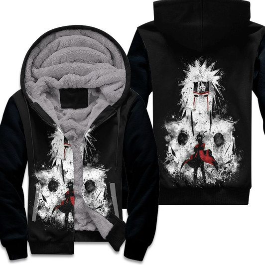 Naruto Jiraiya 3D Fleece Hoodie