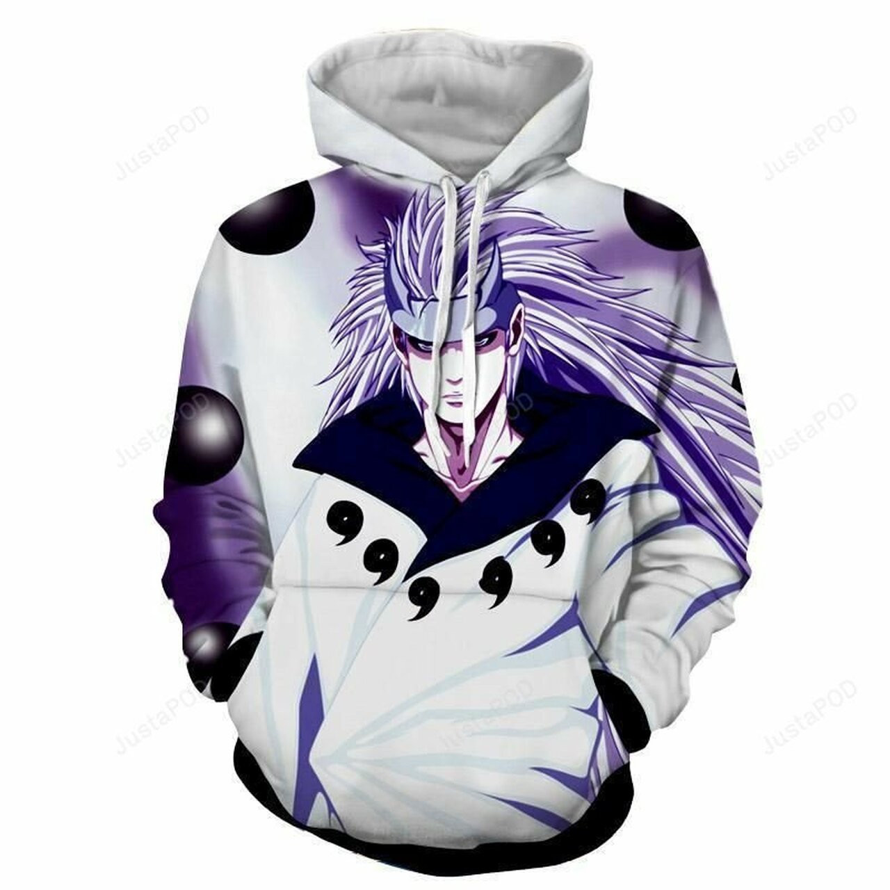 Naruto Madara 3d All Print Hoodie