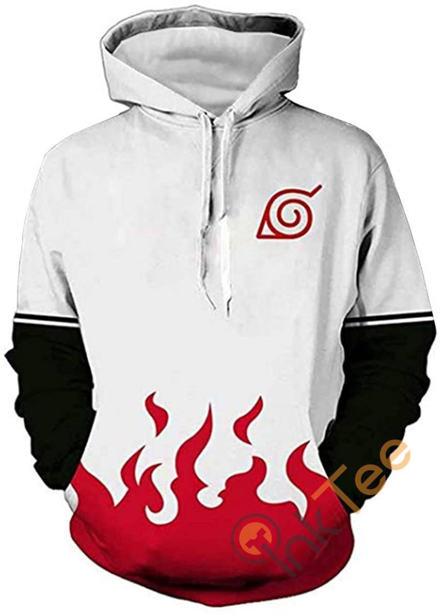 Naruto Print Pullover With Front Pocket Sku38 Hoodie 3D All Over Print