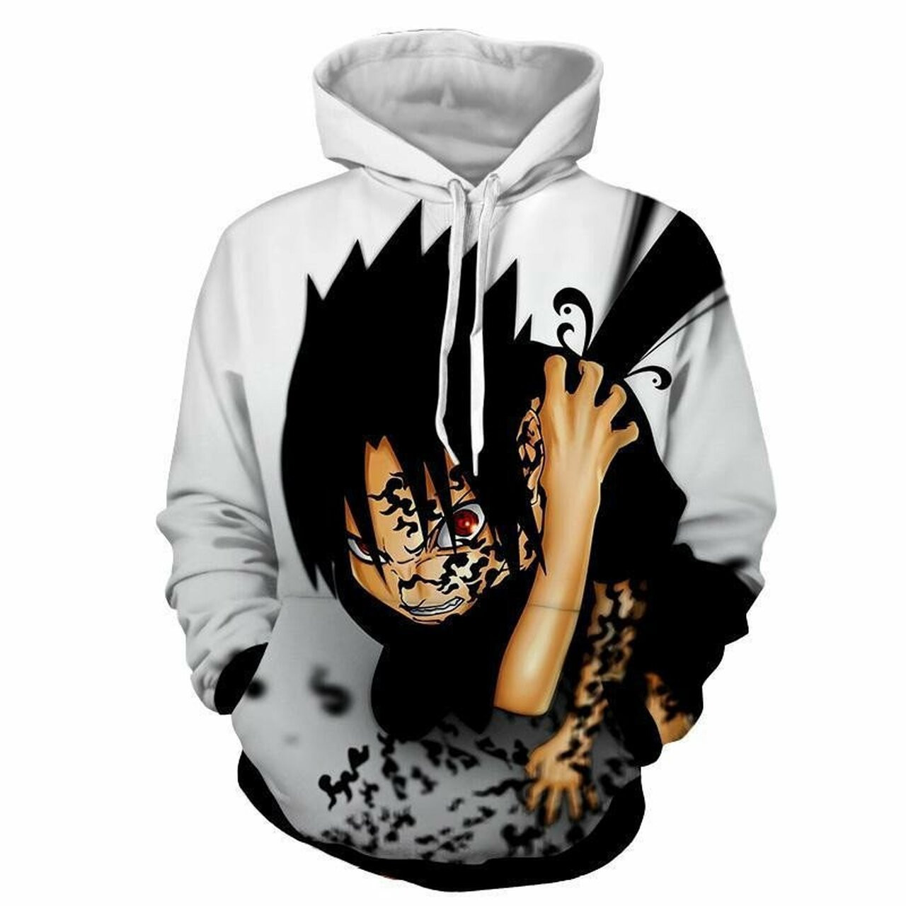 Naruto Sasuke 3d All Over Print Hoodie