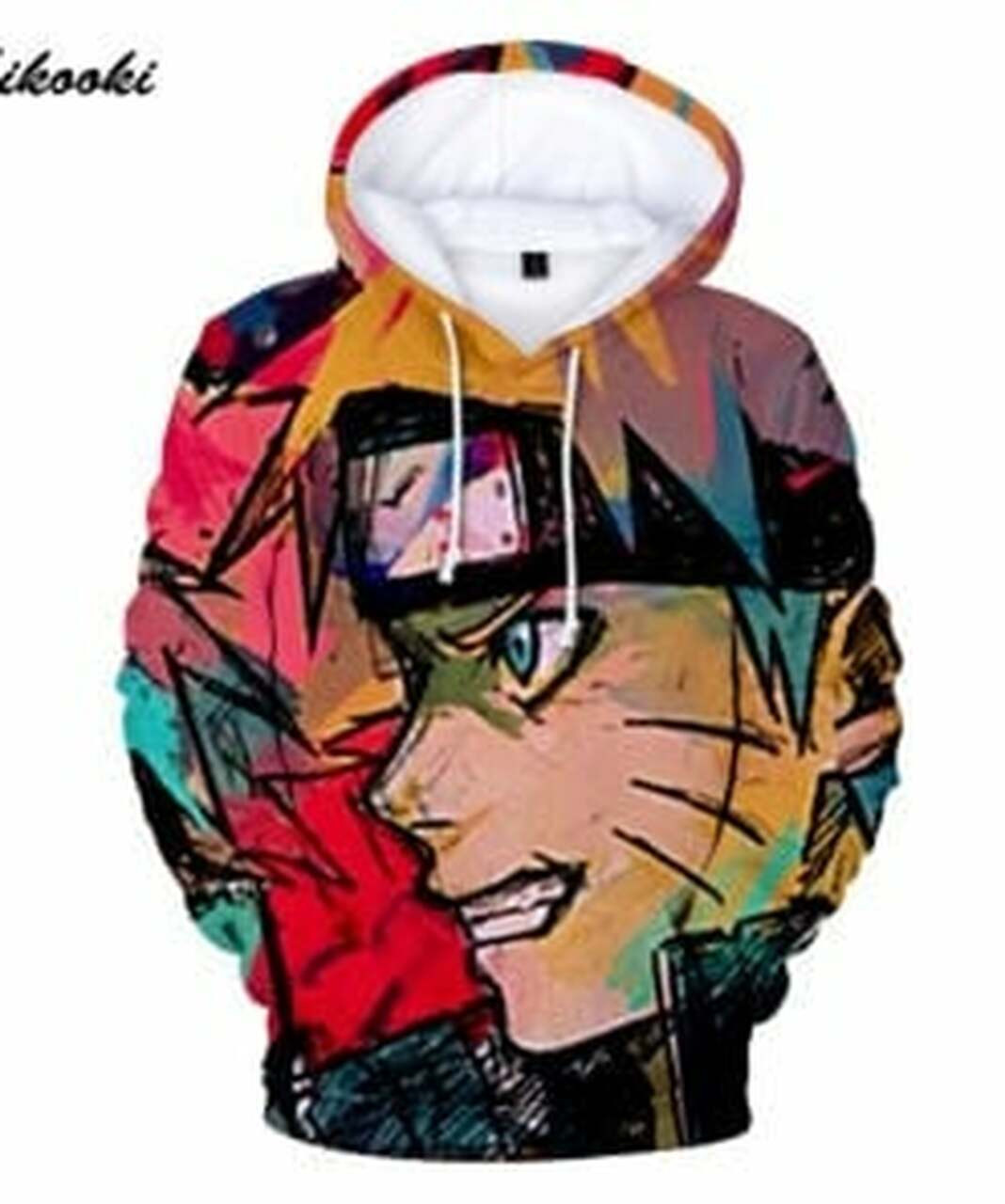 Naruto Songoku 3d All Over Print Hoodie