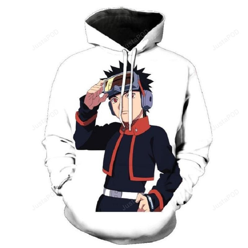 Naruto Uchiha Obito 3D All Print Hoodie