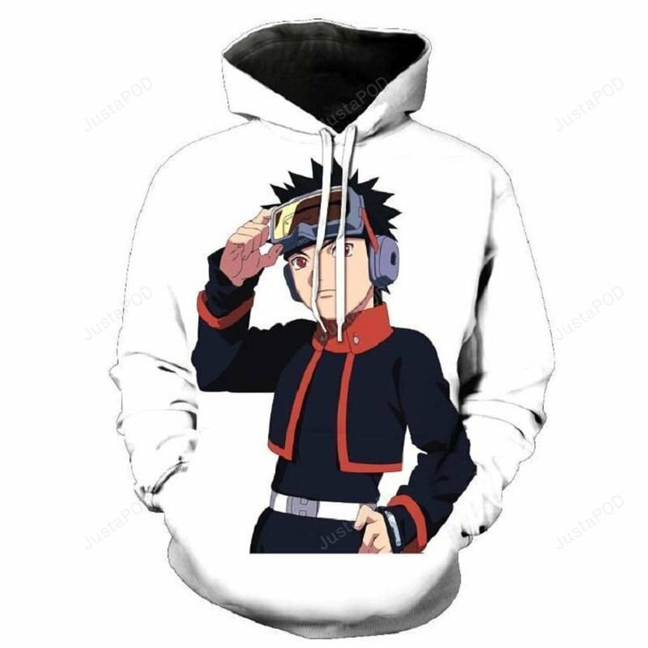 Naruto Uchiha Obito 3d All Print Hoodie