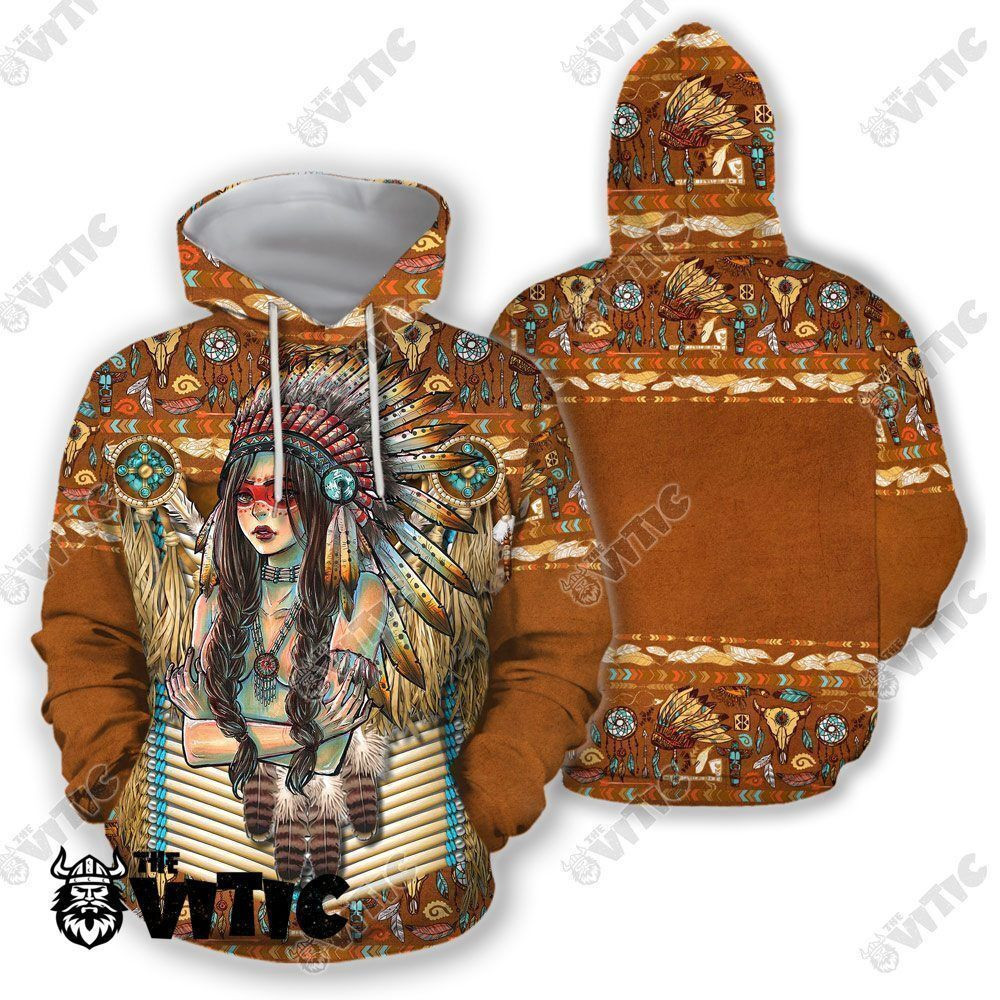 Native American Beauty Hoodie 3810