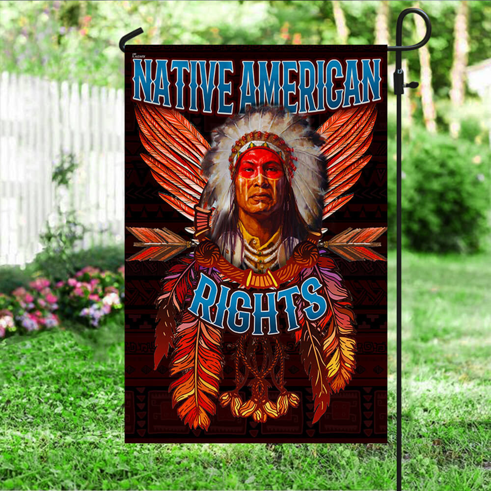 Native American Flag Native American Rights Flag Indian Pride Flag Decorative Outdoor