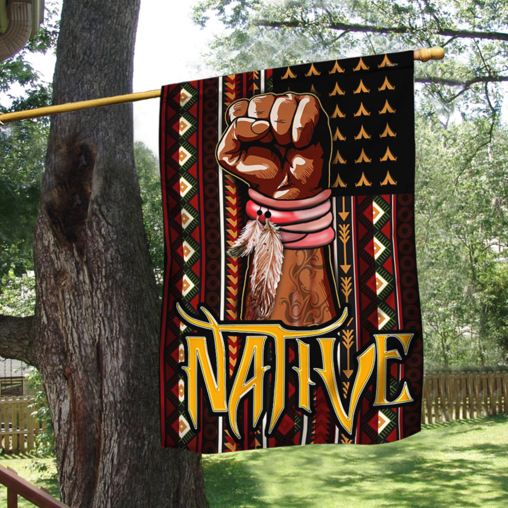 Native American Flag Original Indian Pride Flag Decorative Outdoor