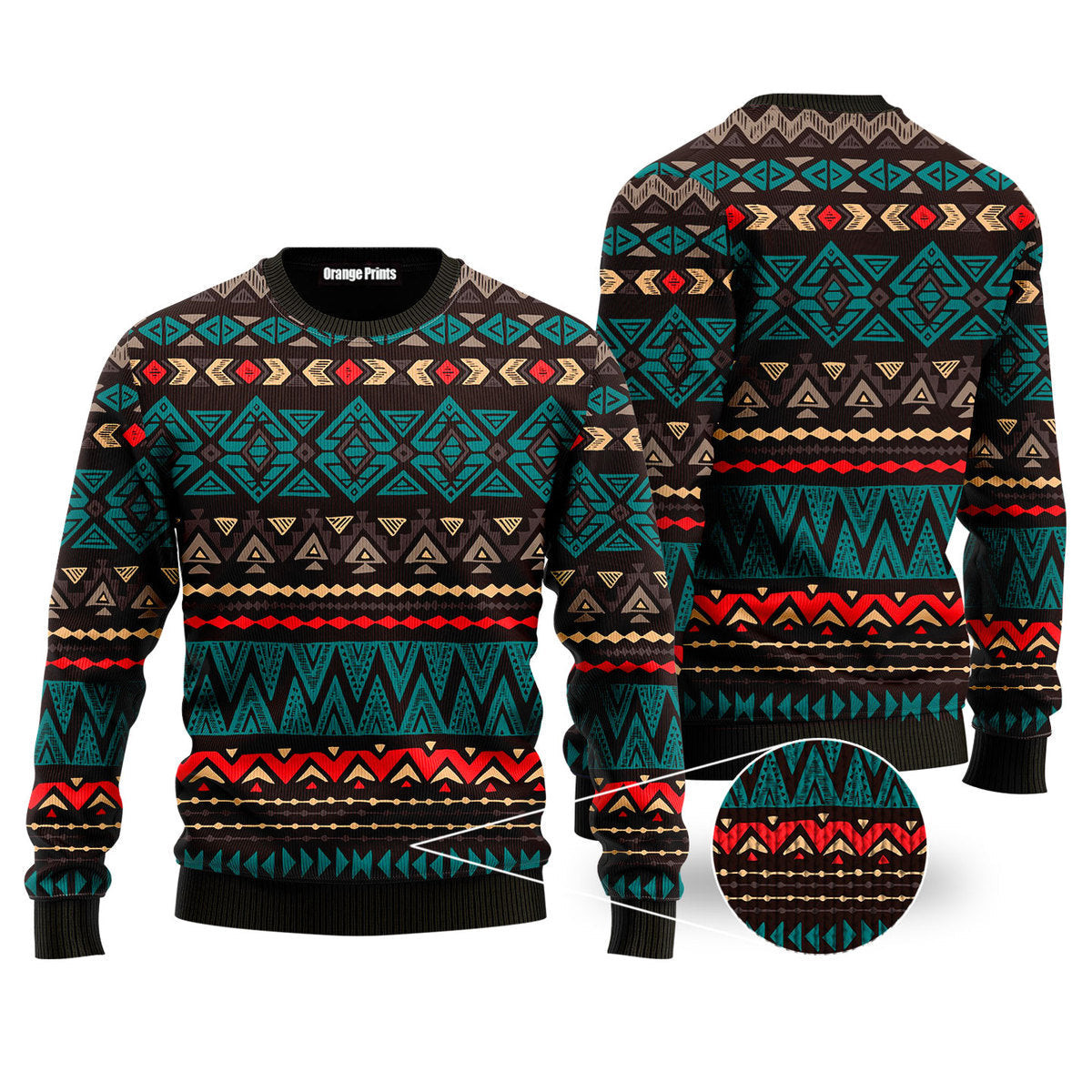 Native Aztec Navajo Ugly Christmas Sweater Ugly Sweater For Men Women