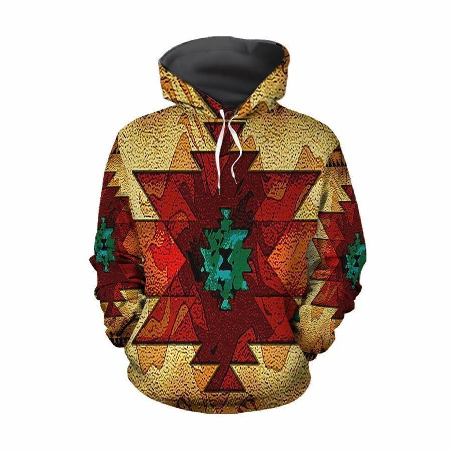 Native Pattern Pullover And Zip Pered Hoodies Custom 3D Graphic Printed 3D Hoodie All Over Print Hoodie For Men For Women