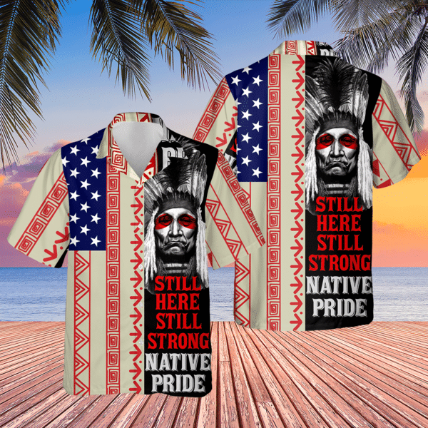 Native Pride Peaceful Forever Edition - Hawaiian Shirt 5 - Hawaiian Shirt For Men