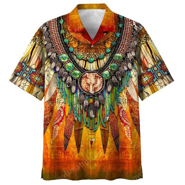 Native Style Love Peace Limited Edition - Hawaiian Shirt 22 Hawaiian Shirt For Men