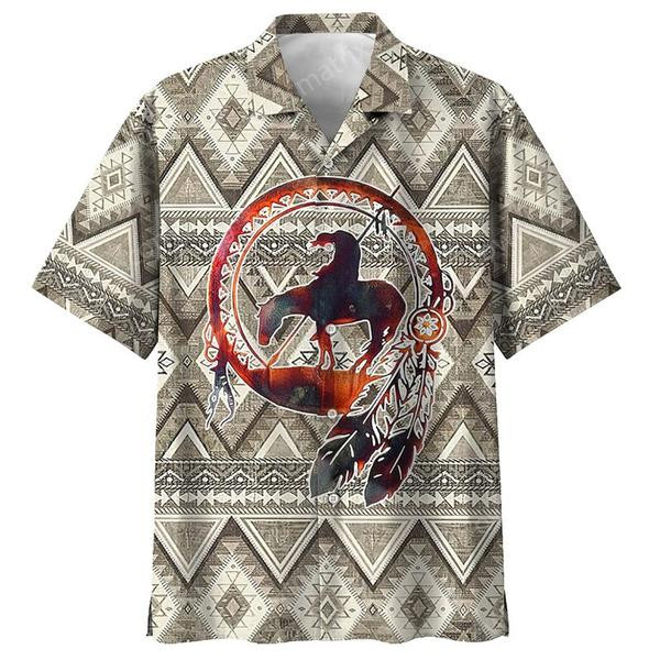 Native Style Love Peace Limited Edition - Hawaiian Shirt 28 Hawaiian Shirt For Men