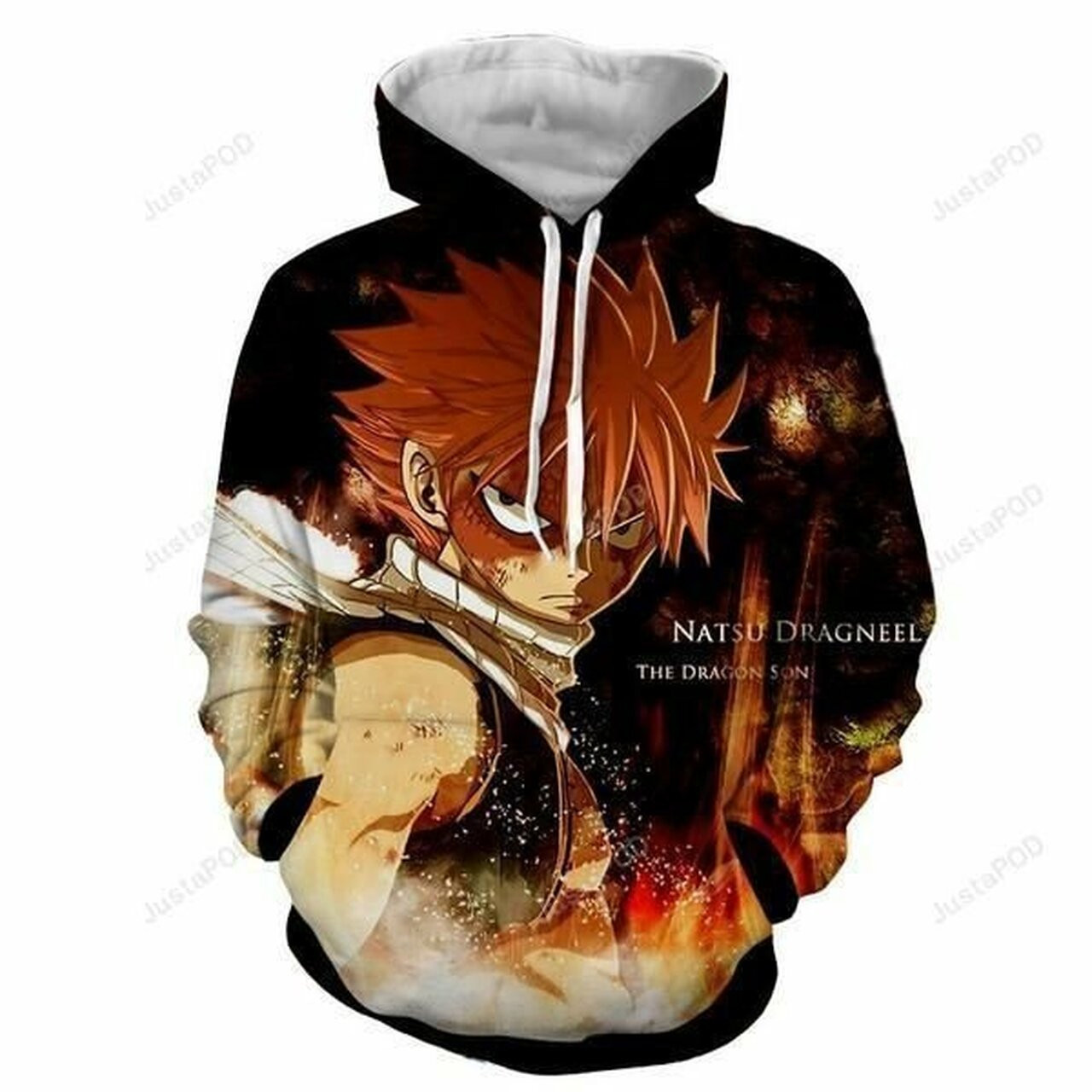 Natsu Black Dragneel For Unisex 3d All Over Print Hoodie