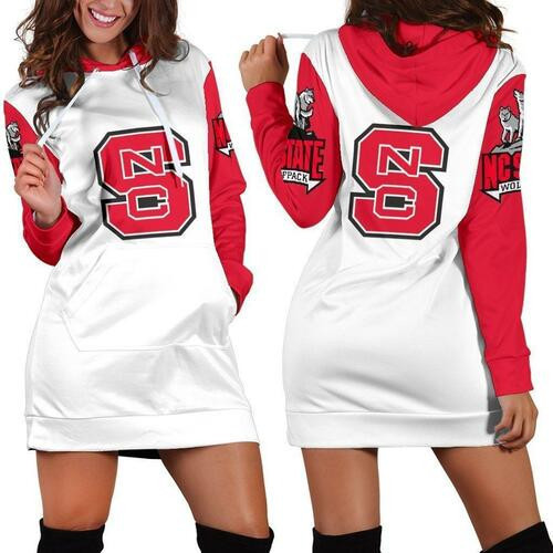 Nc State Wolfpack Hoodie Dress Sweater Dress Sweatshirt Dress 3d All Over Print For Women Hoodie