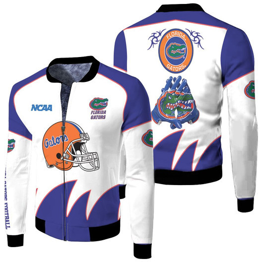 Ncaa Florida Gators For Gators Fan Polo Fleece Bomber Jacket