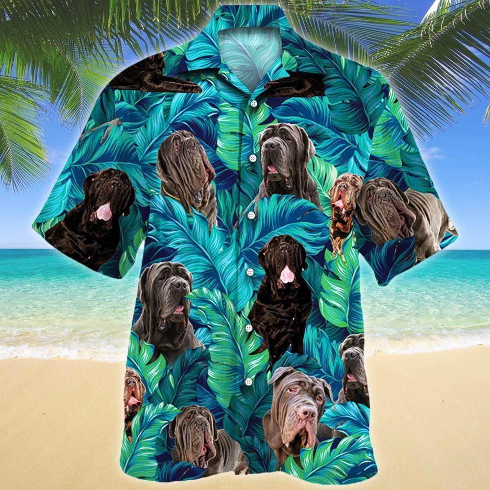 Neapolitan Mastiff Dog Lovers Aloha Hawaiian Shirt Colorful Short Sleeve Summer Beach Casual Shirt For Men And Women