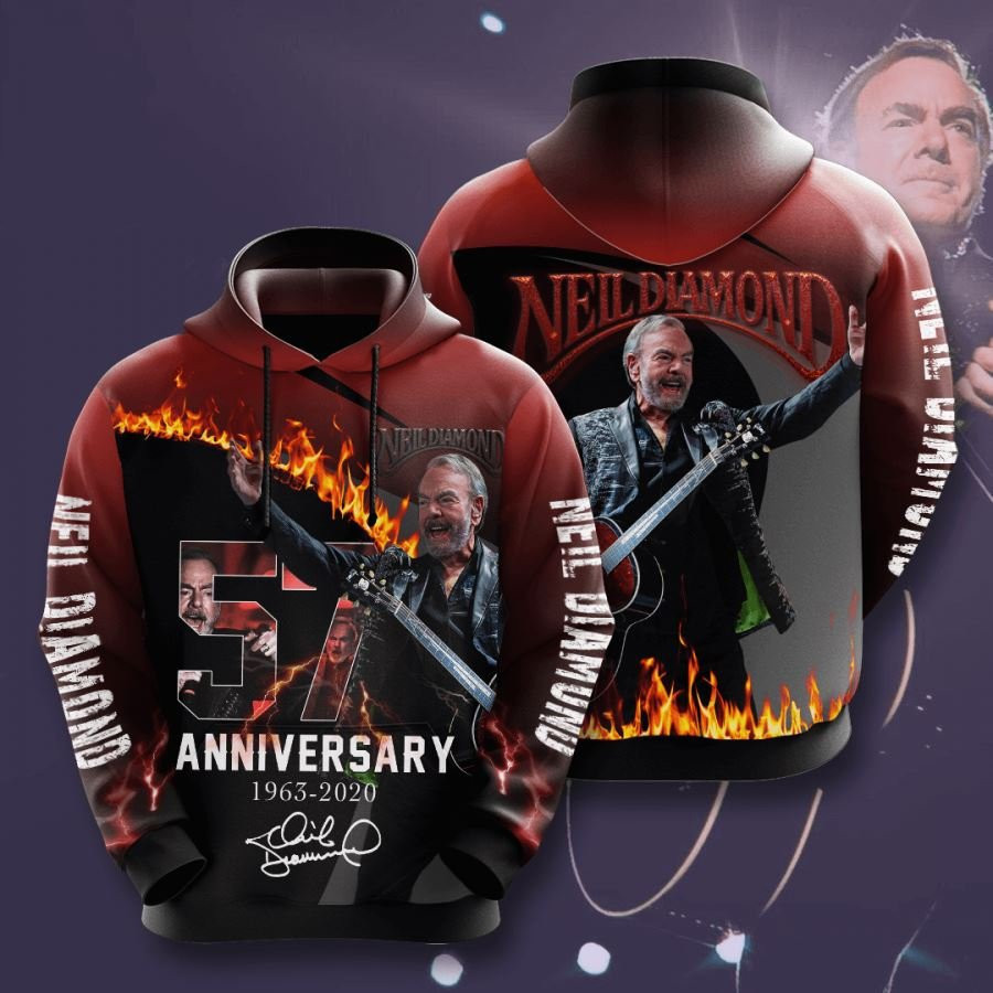 Neil Diamond No1269 Custom Hoodie 3D