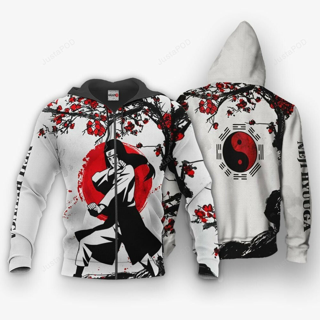 Neji Hyuga 3d All Over Print Hoodie