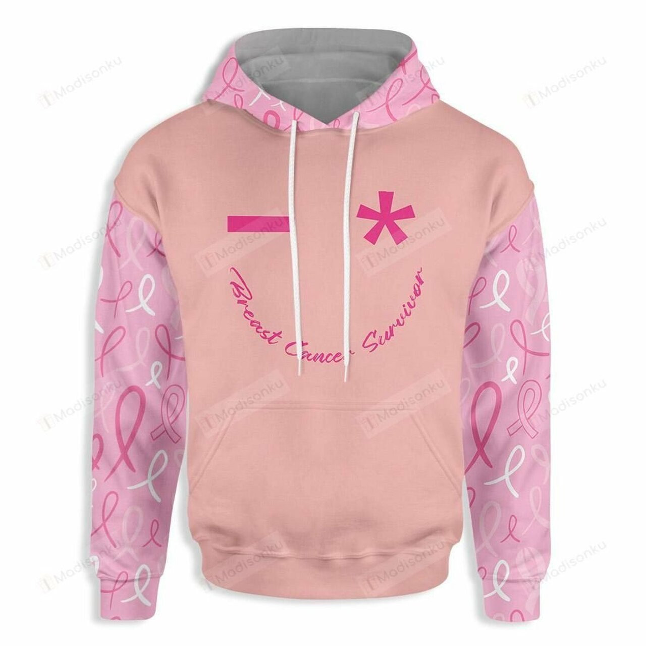 Never Be Ashamed Of A Scar Breast Cancer 3d All Over Print Hoodie