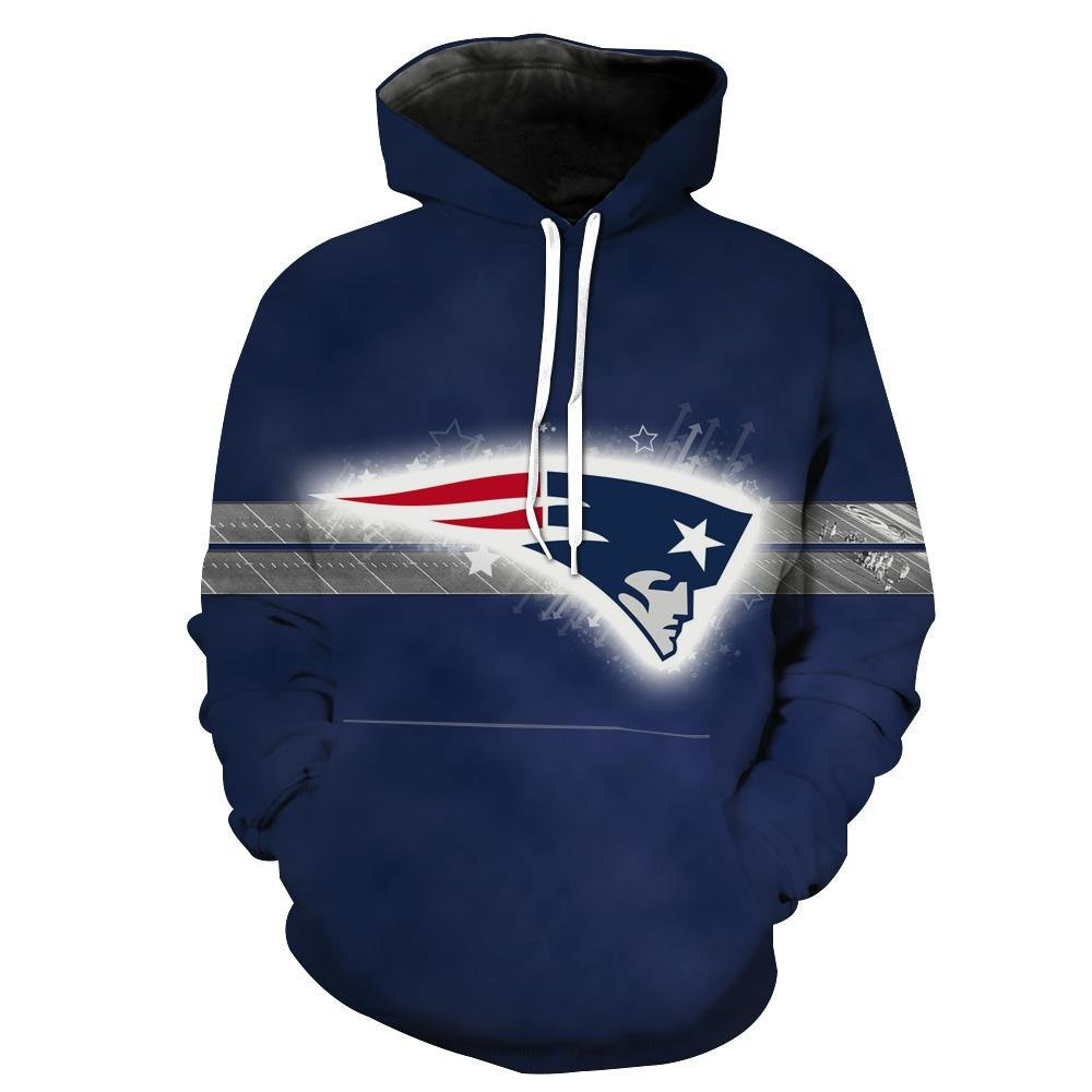 New England Patriots Football Patriots Hoodie 3D